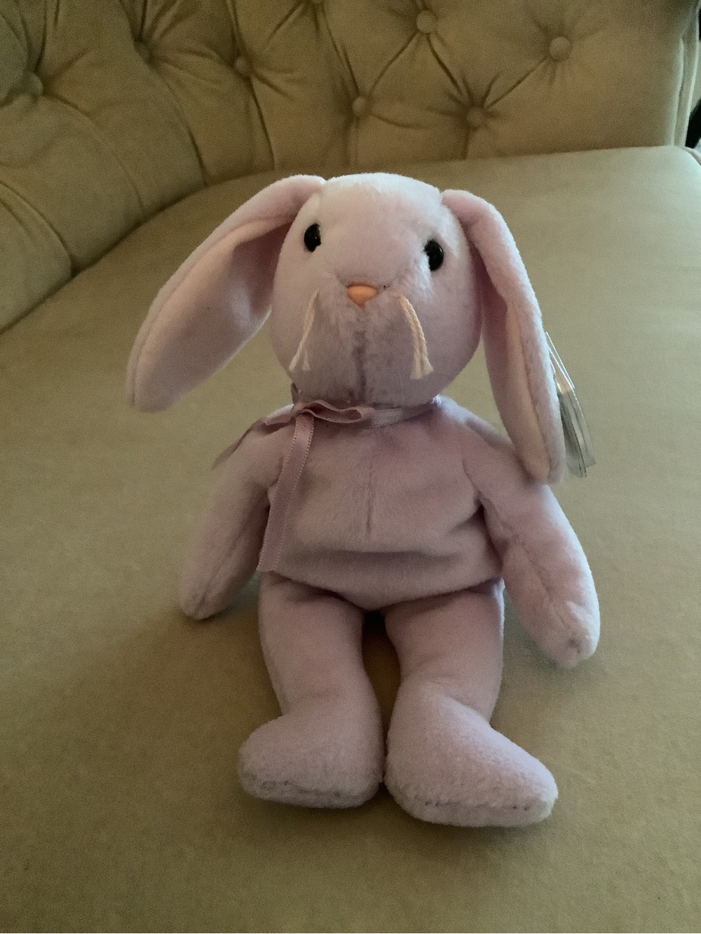 Ty Lavender Floppy Bunny Plush - Floppity